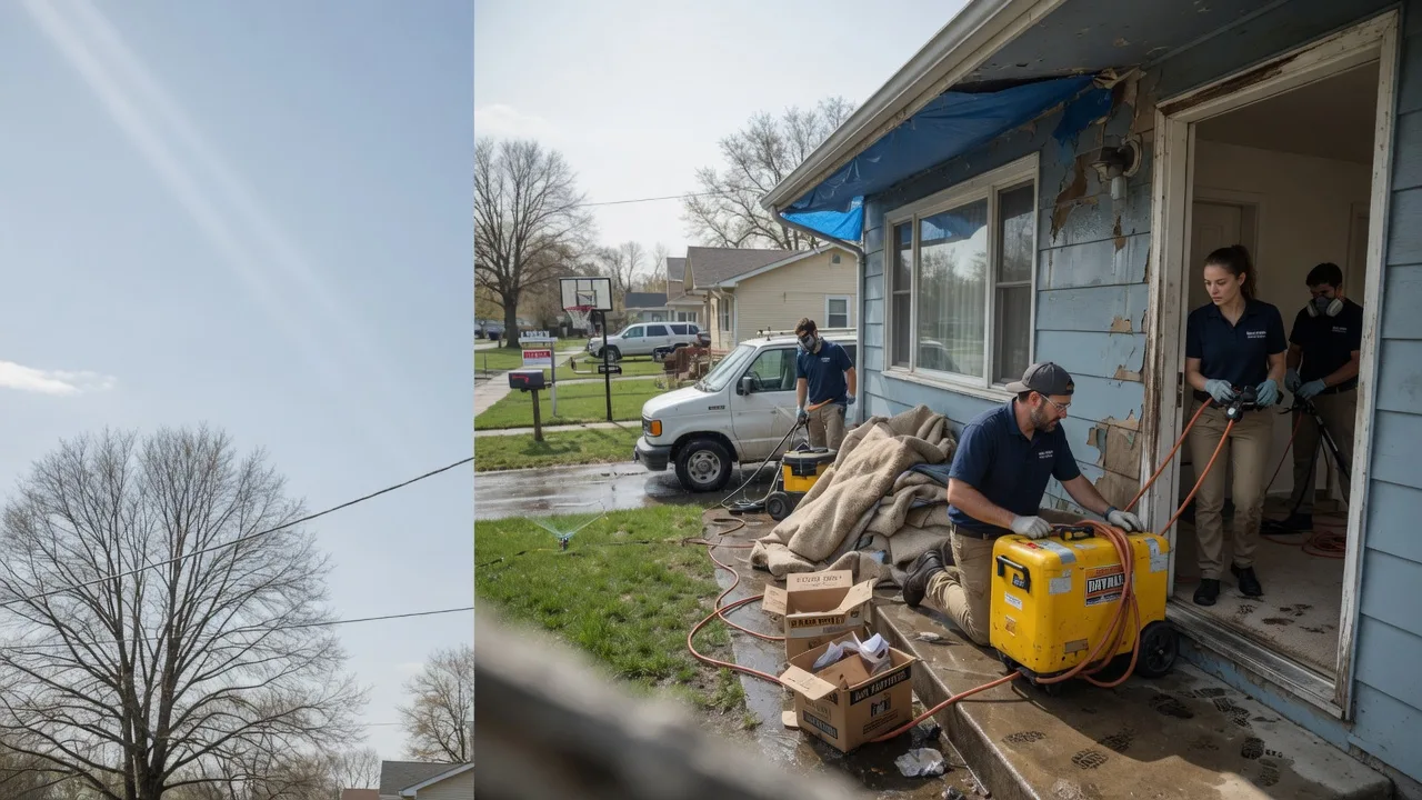 Basement Flood Cleanup in Blair, WV near me